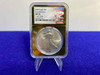 *2025 Silver Eagle -GRADED MS70- Desirable Early Release *1 Troy Oz SILVER*