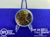 *2020 24k Gold Gilded AMERICAN SILVER EAGLE *1 Troy Ounce .999 PURE SILVER*