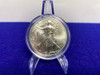 *2021 American Silver Eagle *RARE PROOF COIN* Orig Display Box 1 Troy Ounce
