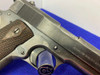 1918 Colt 1911 US Army .45 ACP Blue 5" *ICONIC EARLY WWI 1911* Superb