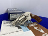 Smith Wesson 38-2 Airweight .38spl 2" *DESIRABLE E-NICKEL FINISH*