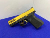 Custom Combat Armory 9mm Gold/Bronze 4" *SEEBEE ENGRAVED REAR SLIDE PLATE*