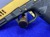 Custom Combat Armory 9mm Gold/Bronze 4" *SEEBEE ENGRAVED REAR SLIDE PLATE*