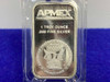 (3)* APMEX -1oz SILVER BARS- Factory Sealed DESIRABLE SILVER *3 Troy Ounces*