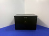 Vintage Black Steel Lock Box w/ Key Storage Chest *SOLID BUILD*