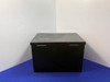 Vintage Black Steel Lock Box w/ Key Storage Chest *SOLID BUILD*