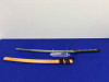 Japanese Style Katana Sword Wrapped Tsuka *STRONG DISPLAY PIECE*