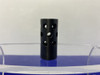 Unreamed 3-Hole Muzzle Brake Blue/Blk *1/2x28 THREAD/ .19 ID/ .685 OD*-GID1169550929