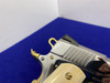 Colt Delta Elite 10mm 5" *MIRRORED BRIGHT STAINLESS WITH GOLD ACCENTS*