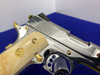 Colt Delta Elite 10mm 5" *MIRRORED BRIGHT STAINLESS WITH GOLD ACCENTS*