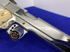 Colt Delta Elite 10mm 5" *MIRRORED BRIGHT STAINLESS WITH GOLD ACCENTS*
