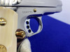 Colt Delta Elite 10mm 5" *MIRRORED BRIGHT STAINLESS WITH GOLD ACCENTS*