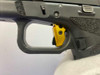 Custom Combat Armory 9mm Gold/Black 4" *COMPACT PISTOL w/ NIGHT SIGHTS*