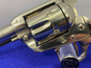 1966 Colt Frontier Scout 22LR Nickel 4.75" *DESIRABLE DUAL CYLINDER MODEL*