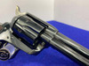 1988 Colt Single Action Army .44-40 4.5" -FULL MIRROR BRITE BLUE- Gorgeous