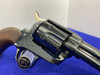 1988 Colt Single Action Army .44-40 4.5" -FULL MIRROR BRITE BLUE- Gorgeous