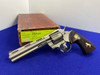 CUSTOM SHOP 1979 Colt Python .357Mag 6" -ULTRA RARE E-NICKEL FINISH-