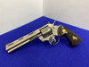 CUSTOM SHOP 1979 Colt Python .357Mag 6" -ULTRA RARE E-NICKEL FINISH-