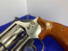 Smith Wesson 19-4 .357 Mag 4" *GORGEOUS NICKEL MODEL* Pinned and Recessed
