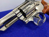 Smith Wesson 19-4 .357 Mag 4" *GORGEOUS NICKEL MODEL* Pinned and Recessed