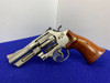 1973 Smith Wesson 27-2 357Mag Nickel 3.5" *PRISTINE MINTY NOS EXAMPLE* 3T's