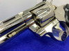 1960 Colt Python .357 Magnum Nickel 4" *RARE EARLY 1st GENERATION PYTHON*