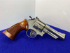 Smith Wesson 57 No-Dash .41 Mag 4" *DESIRABLE NICKEL AND FULL TARGET*