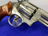 Smith Wesson 57 No-Dash .41 Mag 4" *DESIRABLE NICKEL AND FULL TARGET*