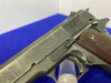 1945 Ithaca 1911A1 US Army .45ACP 5" *COLLECTIBLE WORLD WAR II HANDGUN*