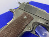 1945 Ithaca 1911A1 US Army .45ACP 5" *COLLECTIBLE WORLD WAR II HANDGUN*