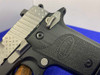 Sig Sauer P238 .380 ACP Stainless 2.7" *AWESOME DIAMOND PLATE FINISH*