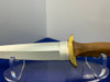 Set of 3 Fixed Blade Daggers Brass Guard Wood Grip + Sheath *MATCHED SET*