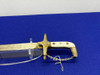 Cutlass Style Sword w/ Engraved Scabbard *VINTAGE DISPLAY*