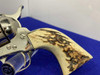 1989 Colt Single Action Army .45 -GENUINE SAMBAR STAGS PRISTINE EXAMPLE-