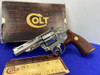 1982 Colt Trooper MK V *RARE MODEL* Nickel 4" *DESIRABLE NICKEL MODEL*
