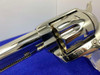 USFA Henry Nettleton SAA .45LC 7.5" *PRISTINE ULTRA RARE NICKEL REVOLVER*