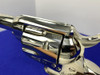 USFA Henry Nettleton SAA .45LC 7.5" *PRISTINE ULTRA RARE NICKEL REVOLVER*