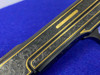 Smith Wesson 41 .22LR -SCROLL ENGRAVED WITH 24KT GOLD BORDERING- 1 of 500