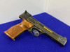 Smith Wesson 41 .22LR -SCROLL ENGRAVED WITH 24KT GOLD BORDERING- 1 of 500