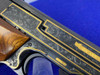 Smith Wesson 41 .22LR -SCROLL ENGRAVED WITH 24KT GOLD BORDERING- 1 of 500