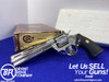 1978 Colt Python .357Mag 6" -NEW OLD STOCK MINTY NICKEL SNAKE-
