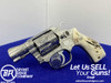 Smith Wesson 60 No-Dash .38SW Spl *MASTER HAND ENGRAVED* Genuine Stags