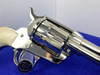Colt Single Action Army Nickel *DESIRABLE WILKERSON MODEL* RARE 4" *Ejector-GID1173862871