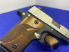 Sig Sauer P238 SAS .380 ACP 3" *STUNNING TWO TONE SEMI-AUTO PISTOL*