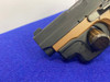 Sig Sauer P238 Copperhead .380 ACP 2.75" *STUNNING TWO TONE BLACK / COPPER*