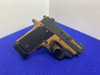 Sig Sauer P238 Copperhead .380 ACP 2.75" *STUNNING TWO TONE BLACK / COPPER*