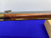 Custom Kentucky Rifle Blue 38" *STUNNING FLINTLOCK BLACK POWDER RIFLE*