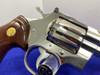 -Vintage- 1972 Colt Python .357 Mag Nickel 4" *HEAD-TURNING SNAKE REVOLVER*