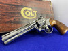 1977 Colt Python .357 Mag Nickel 6" *ROLLS-ROYCE OF REVOLVERS* Stunning