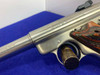 Ruger MK II Target .22 LR Stainless*EXCELLENT TARGET SEMI-AUTOMATIC PISTOL*